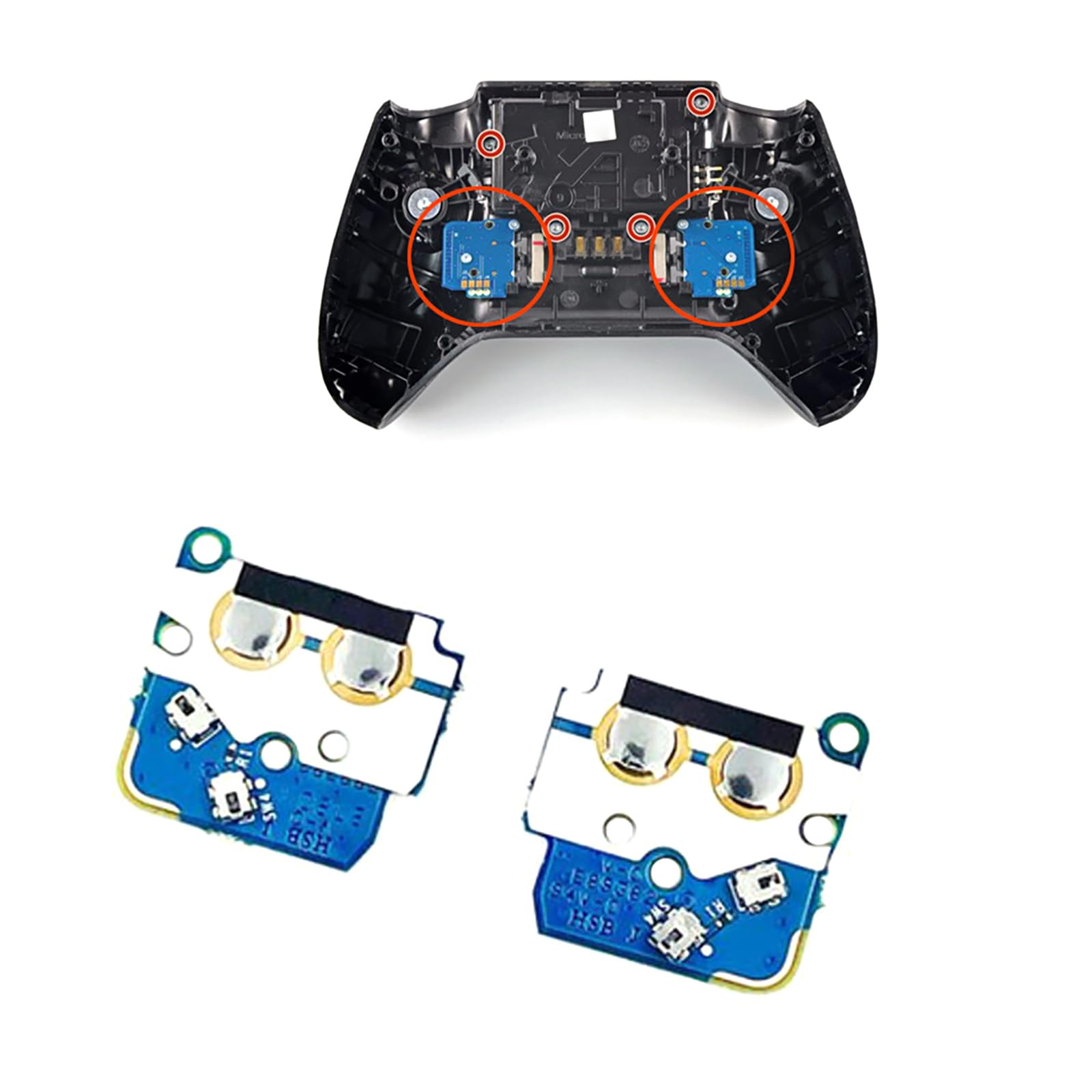 Amazon | Xbox用 One Elite Series 2 コントローラー用の 2 個修理